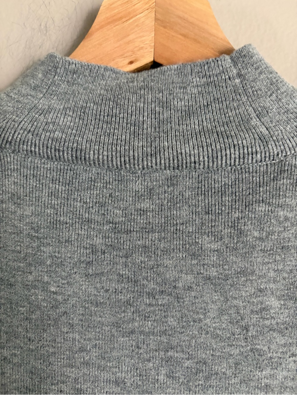 Polo Ralph Laureb Sleeveless Mock Neck sweater gray - Picture 9 of 11